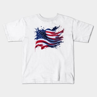 Patriotic shirt Made In USA Kids T-Shirt